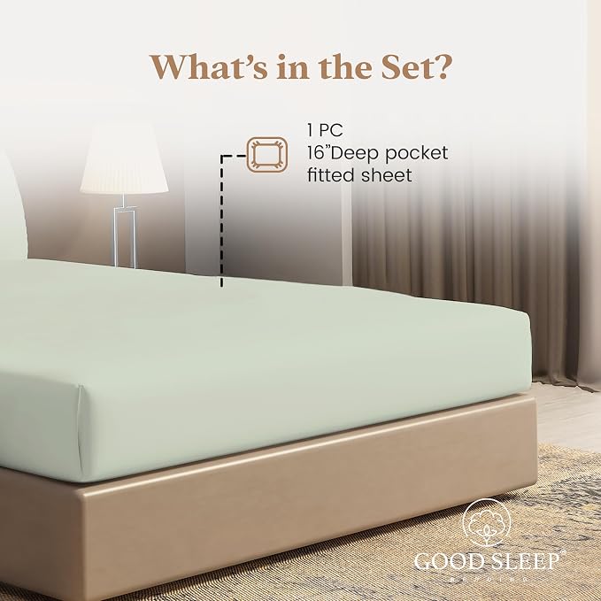 Good Sleep Bedding Queen Fitted Sheet Only - Image 2