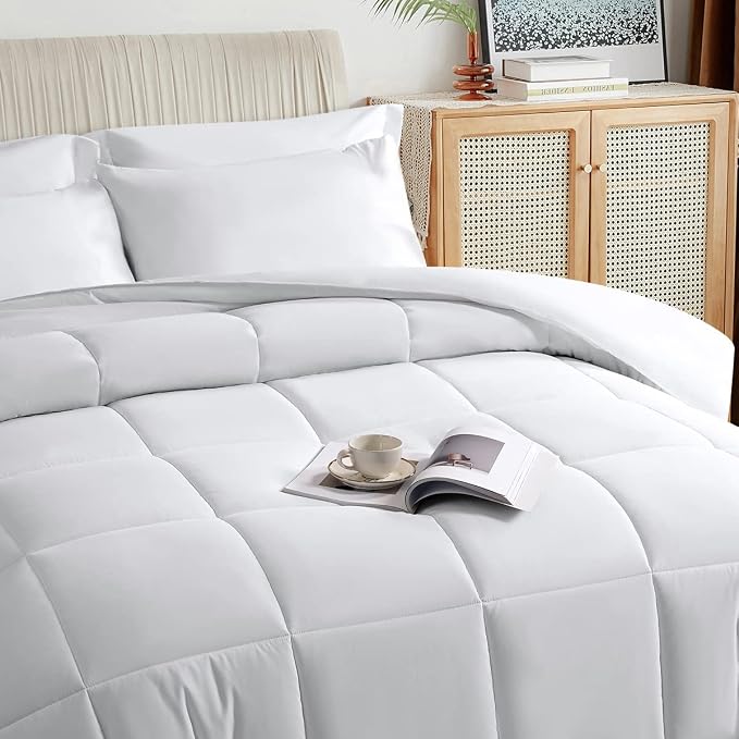 TAIMIT White Full Size Comforter Set by TAIMITBedingSets