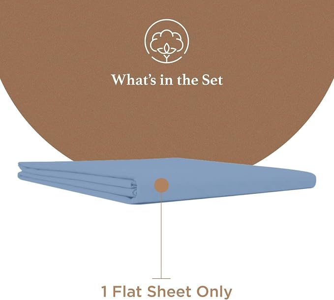 Good Sleep Bedding Flat Sheet King - Image 2