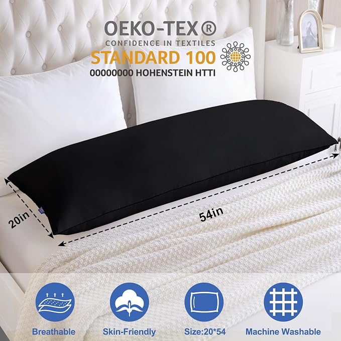 YZ HOME Memory Foam Body Pillow Insert - Image 4