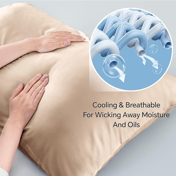 BEDELITE Body Pillow Case Cover, Rayon Made from Bamboo, Cooling Body Pillow - Image 4