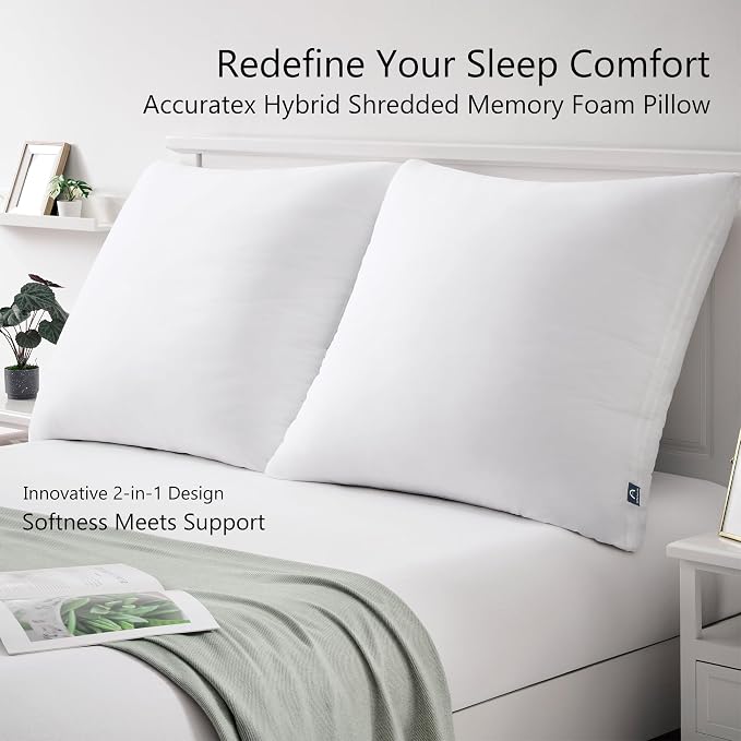ACCURATEX Euro Pillows Set of 2 - Image 2