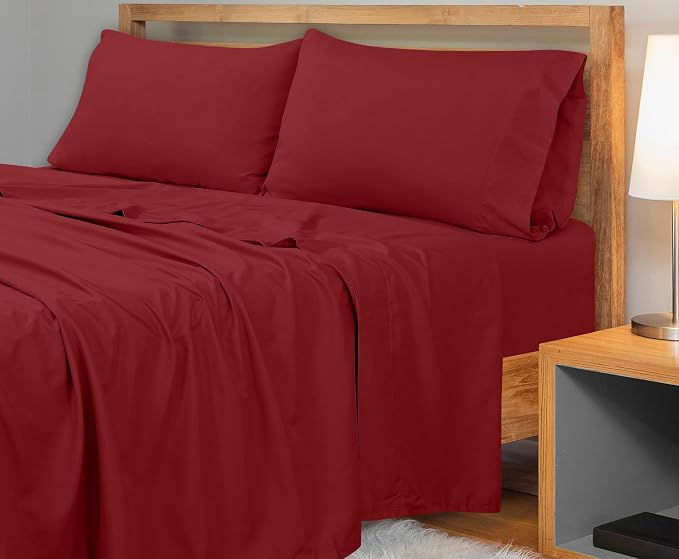 Royale Linens 300 Thread Count 100% Long Staple Combed Cotton Flat Sheet - Image 6