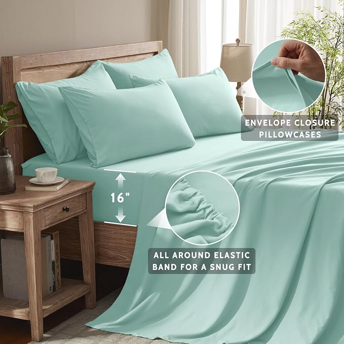 Cal King Size Sheets Set - Image 3