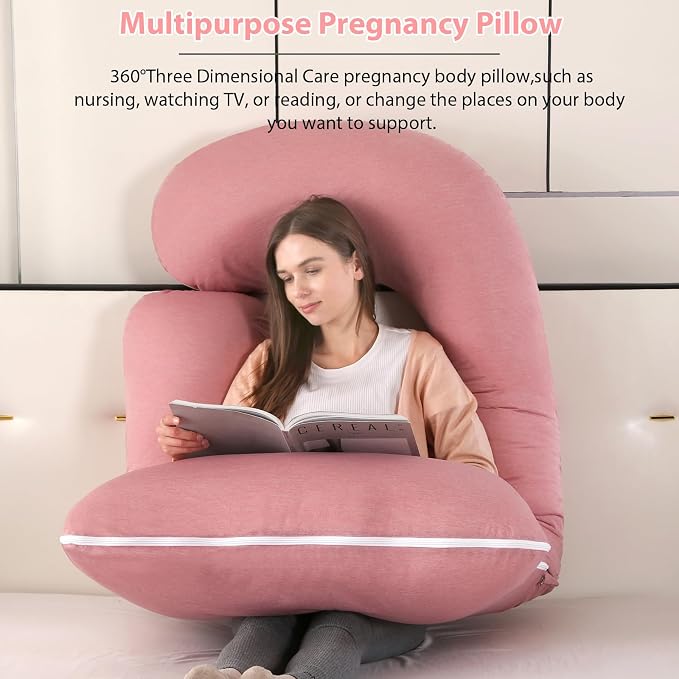 BATTOP Pregnancy Pillow for Sleeping, Maternity Pillow - Image 7