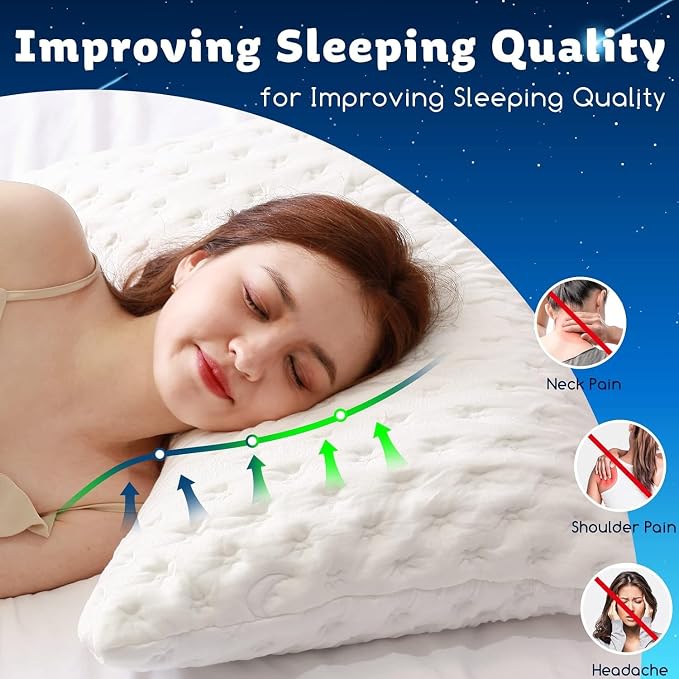 KUCEY Cooling Side Sleeper Pillow - Image 5