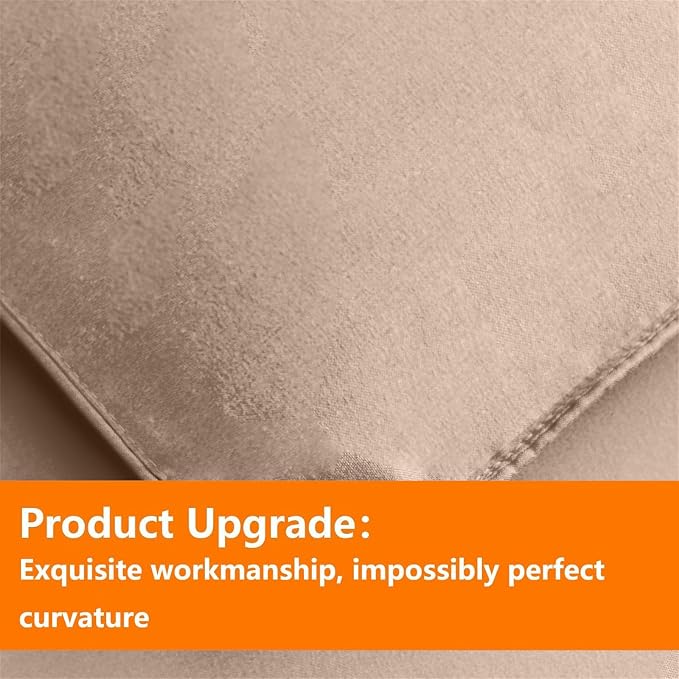 TAIMIT Beige Twin Size Comforter Set - Image 5