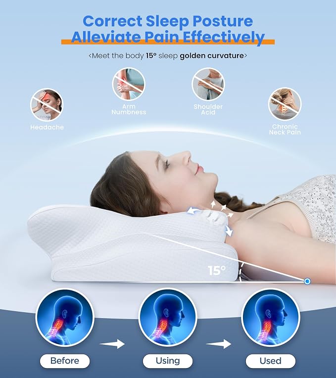 Ultra Pain Relief Cooling Pillow - Image 3