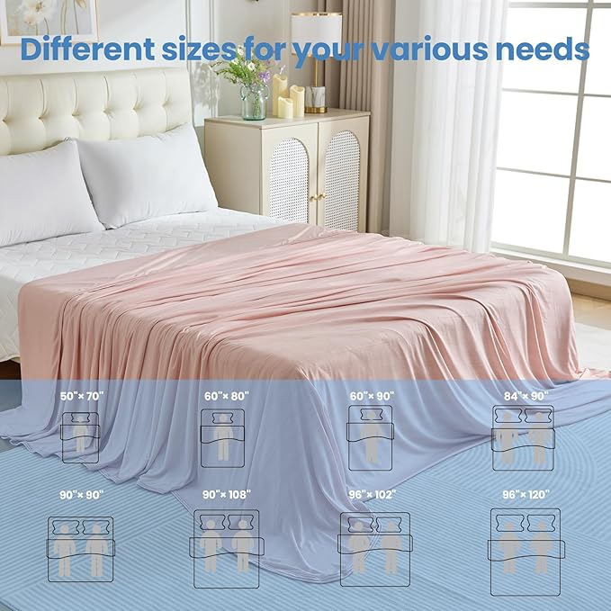 OIGAE Cooling Blanket for Hot Sleepers - Image 2