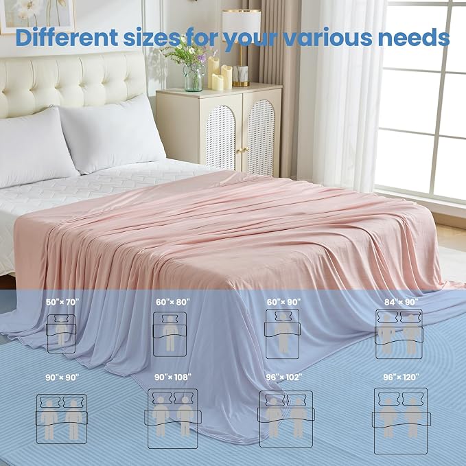 OIGAE Cooling Blanket for Hot Sleepers - Image 2