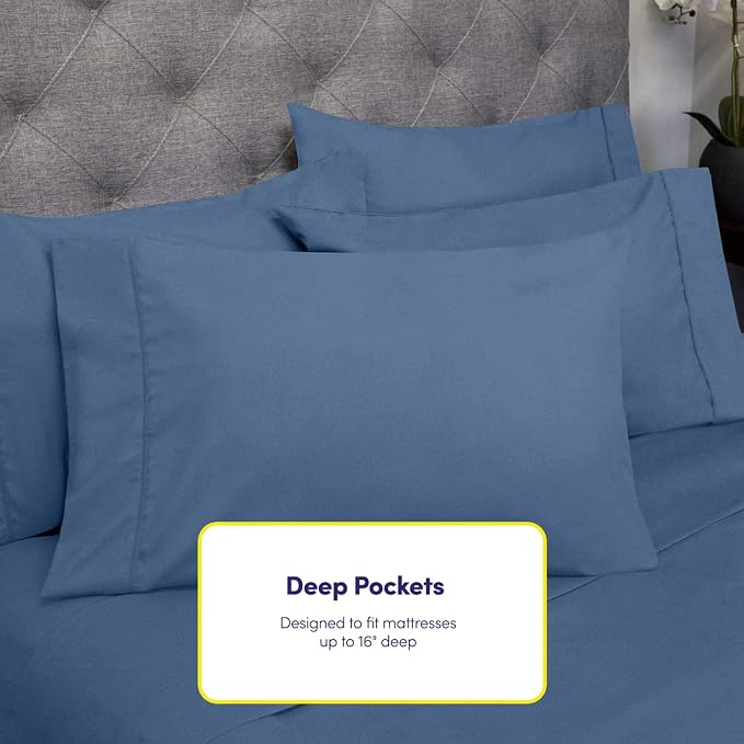 Cal King Size Bed Sheets - Image 5