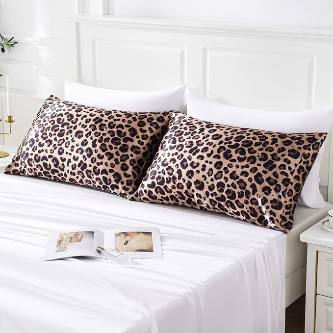 MR&HM Satin Pillowcase for Hair and Skin, Silk Satin Pillowcase 2 Pack - Image 7
