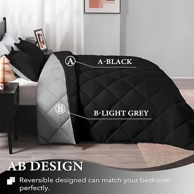 downluxe Queen Comforter Set - Image 4