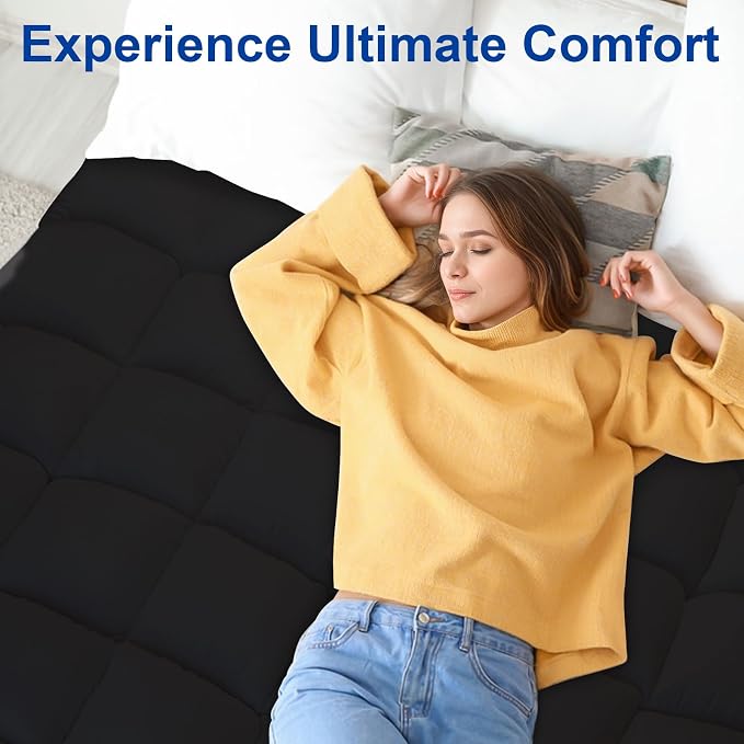 KAYFIA King Mattress Topper, Extra Thick Mattress Pad Cover - Image 6
