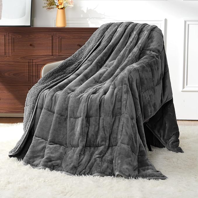 Uttermara Weighted Blankets for Adults King Size, 15lbs 90x90 inches Blanket by Uttermara