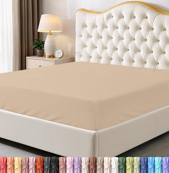 Utopia Bedding Queen Fitted Sheet by UTOPIABEDDING