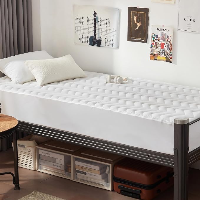 Twin XL Size Waterproof Mattress Protector Quilted, Breathable Ultra-Soft by Unilibra