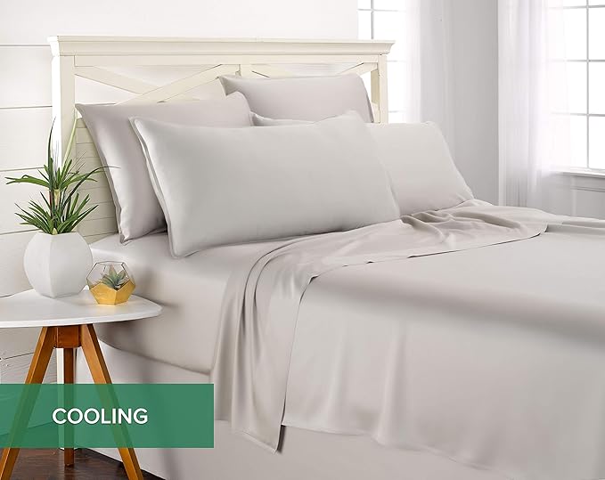 King Pillowcases by Pure Bamboo, Genuine 100% Organic Viscose Derived from - Image 5
