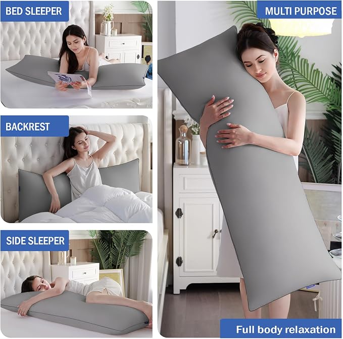 YZ HOME Memory Foam Body Pillow Insert - Image 6