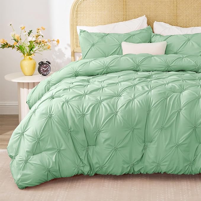 BEDELITE Sage Green Queen Comforter Set - Image 2