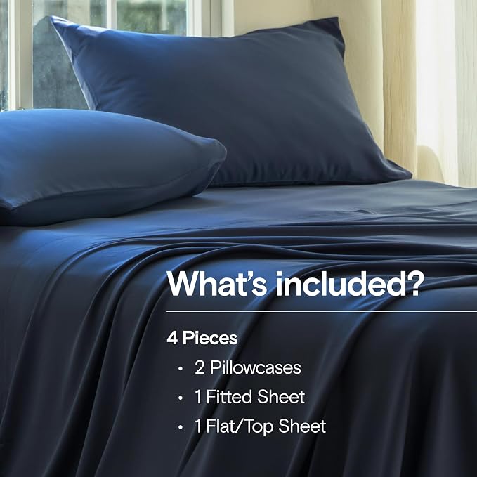 DOZ Sheet Set, 100% Viscose derived from Bamboo, Organically Grown, Buttery Soft - Image 2