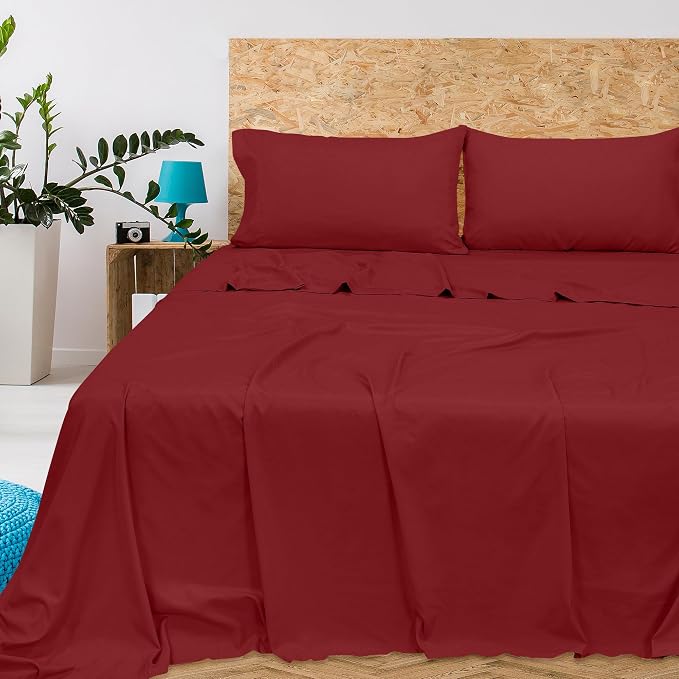 Royale Linens 300 Thread Count 100% Long Staple Combed Cotton Flat Sheet - Image 8