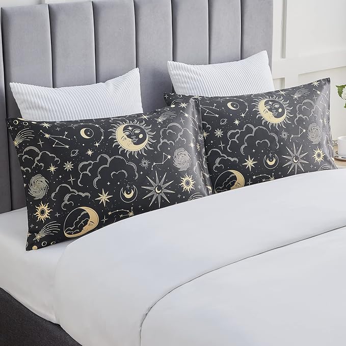 EXQ Home Satin Pillowcase for Hair and Skin Queen - Image 2