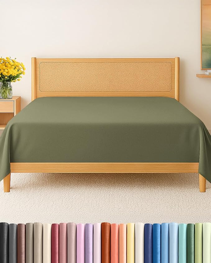 Queen Size Flat Sheet by CGKUnlimited