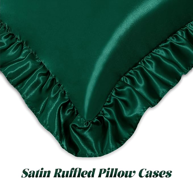 Homiest Ruffle Satin Pillowcase - Image 4