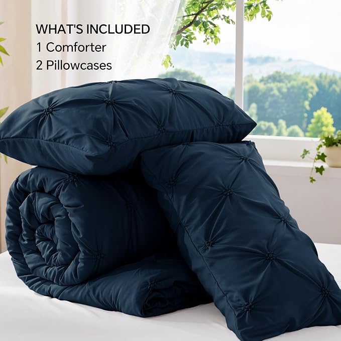 BEDELITE Navy King Size Comforter Set - Image 7