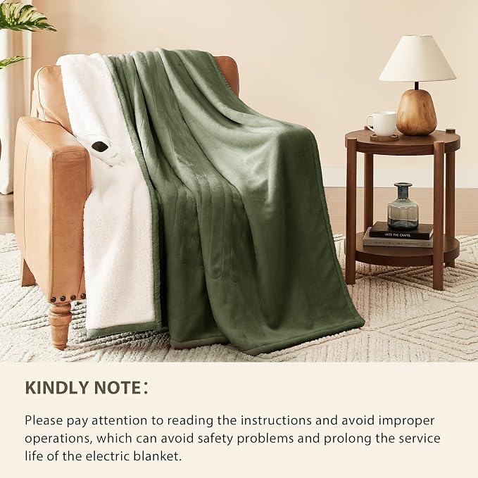 Homemate Electric Heated Blanket King Size - Image 6