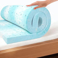EGO Topper 4 Inch Full Memory Foam Mattress Topper, Gel Foam Mattress Topper by MLILY