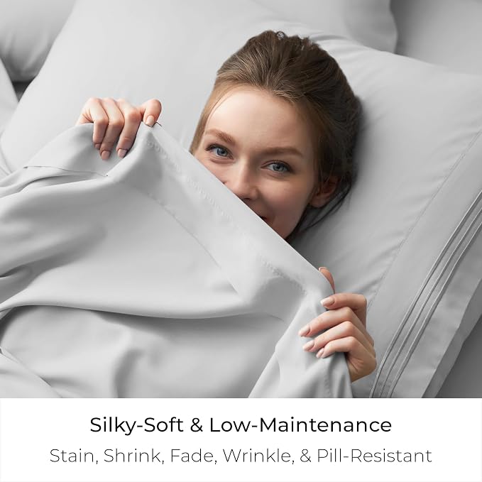 Mellanni Queen Size Flat Sheet - Image 5