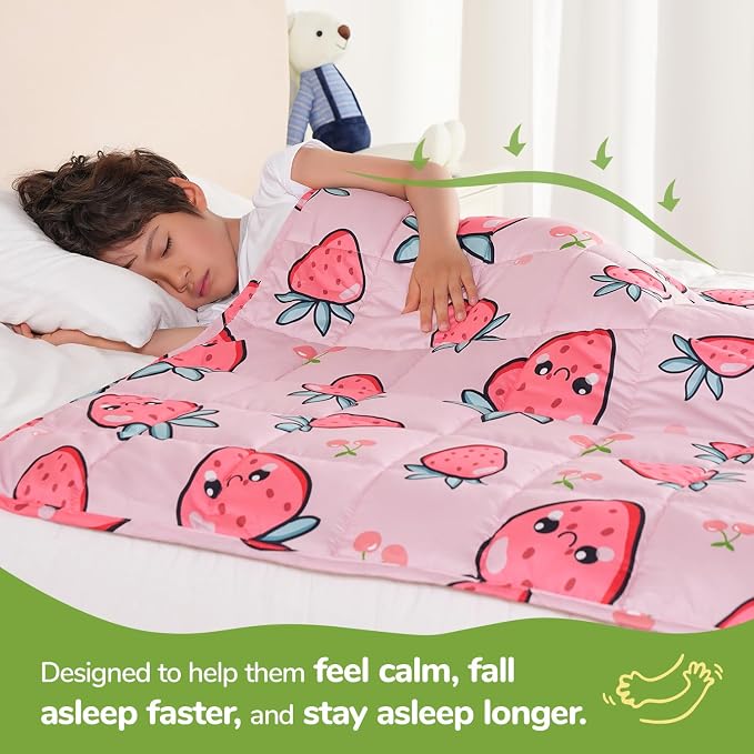 Sivio Weighted Blanket 3lbs, Small Cooling Heavy Blankets, Soft Breathable - Image 2