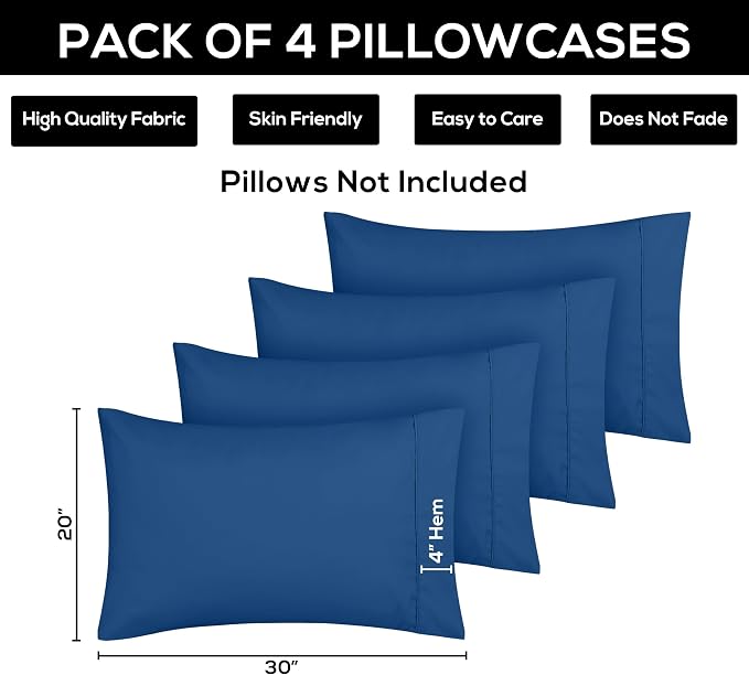 Utopia Bedding Queen Pillow Cases - Image 3