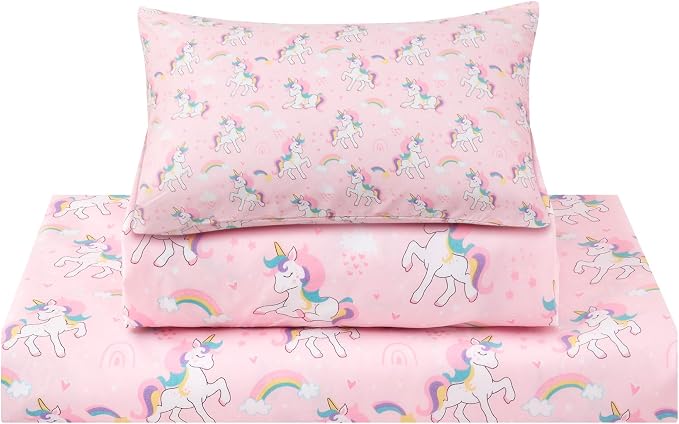 lasoftan Kids Sheet Set Twin Size 3 Pcs, Girls Sheet Set - Image 8