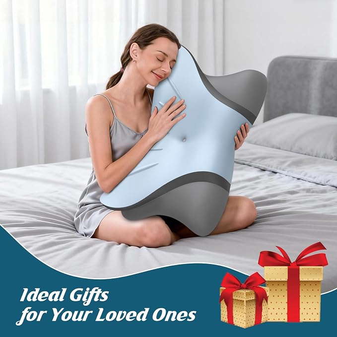 Cervical Pillow for Neck Pain Relief, Ergonomic Pillow for Sleeping, Neck - Image 7