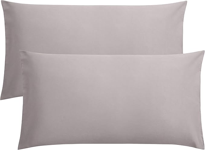 FLXXIE King Pillow Cases Set of 2, Soft Microfiber Pillow Covers by FLXXIE