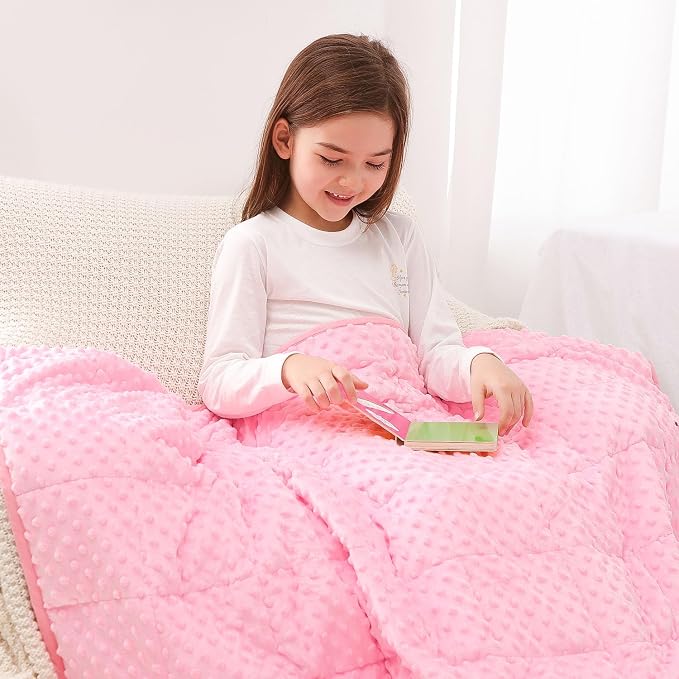 Kivik Weighted Blanket 3 lbs, 36 x 48 Inches, Soft & Cooling, Machine Washable by Kivik