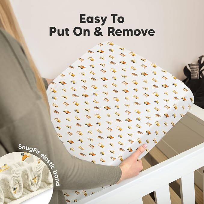 KeaBabies 2-Pack Organic Crib Sheets - Image 6