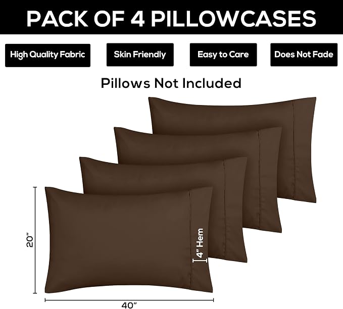 Utopia Bedding King Pillow Cases - Image 3