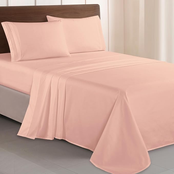Elegant Comfort Luxurious 1500 Premium Hotel Quality Microfiber Three Line by ELEGANTCOMFORT