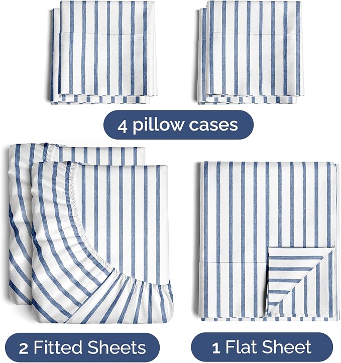 Split King 7 Piece Sheet Set - Image 2