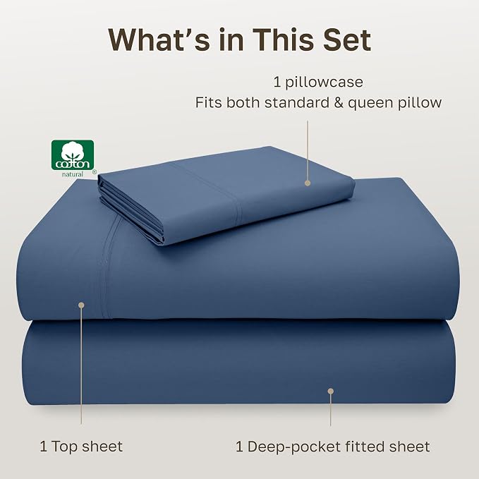 California Design Den Twin Sheet Set - Image 4