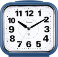Tinload 5.5" Large No Ticking Analog Alarm Clock, Silent Readable by Tinload