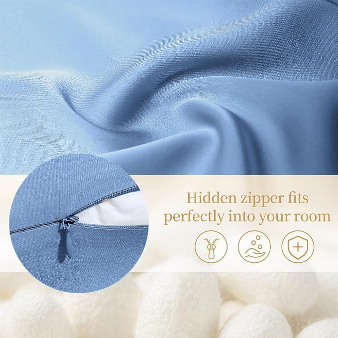 Mulberry Silk Pillowcase for Hair and Skin Standard Size 20"X 26" - Image 6