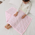 Mr. Sandman Weighted Blanket 2LBS 20 x 30 Inches, Minky Dots Heavy Blanket by MrSandman
