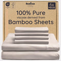Bambaw 100% Viscose Derived from Bamboo Sheets King Size Set – 6pcs Deep Pocket by Bambaw