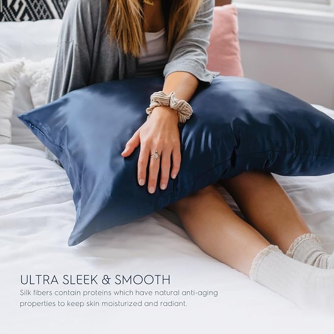 Tafts Silk Pillow Cases - 22mm 100% Pure Mulberry 6A Silk Pillowcase - Image 4