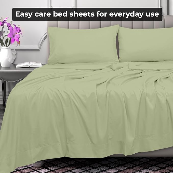 Royale Linens Full Flat Sheet - Image 6